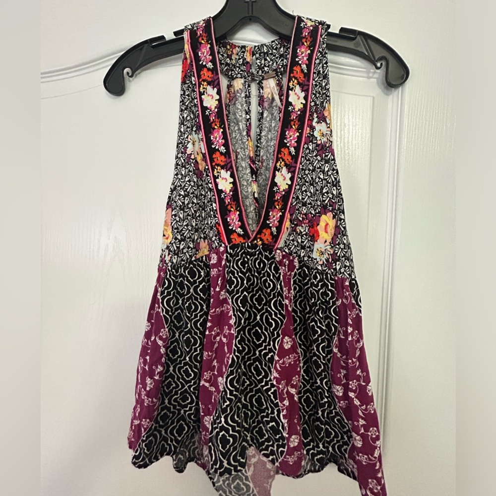 Free people boho halter top